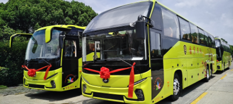 再添生力軍！蘇州金龍新V系助力吉安國賓旅運&ldquo;煥新&rdquo;升級